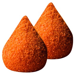 Almofada Formato Coxinha Real 38x28 Com Ziper