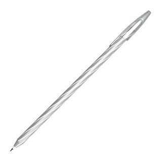 Caneta esferográfica 0.7mm Spiro Gem prata Cis