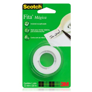 Fita mágica Scotch 12mmx20m 3M