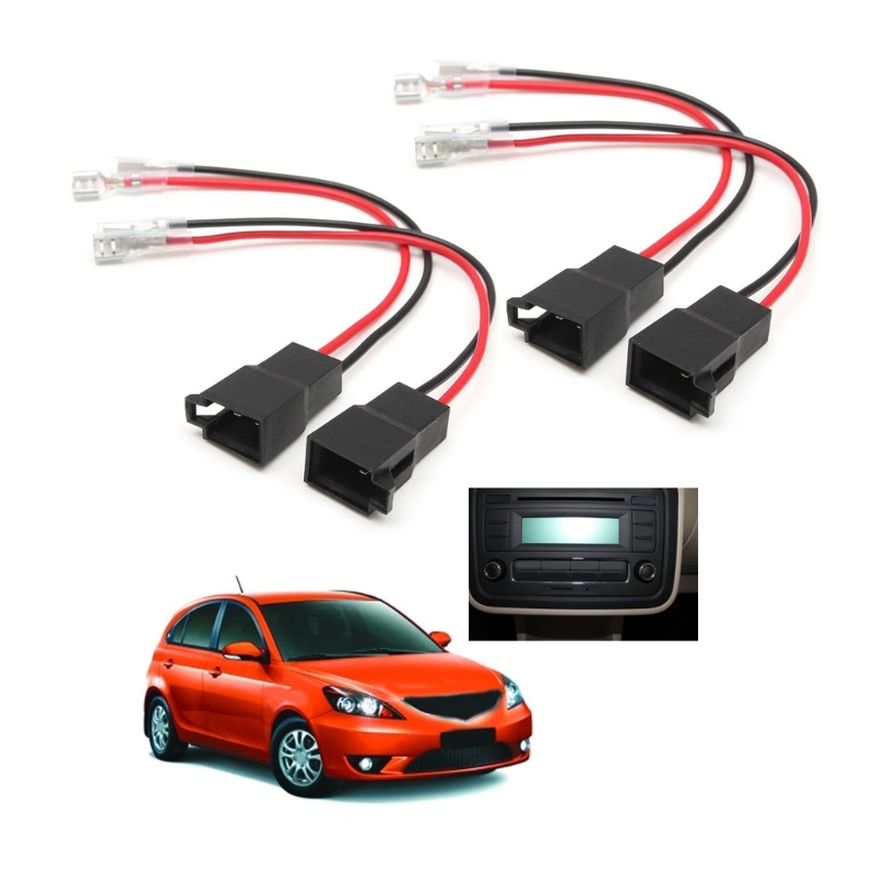 Adaptador Chicote Conector Substituição Conexão Alto-Falante Automotivo Bmico