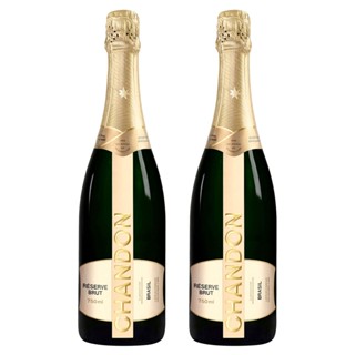 KIT 02 ESPUMANTES CHANDON RESERVE BRUT 750ML