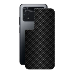 Película Poco M4 Pro - Traseira Fibra Carbono Preta -Gshield