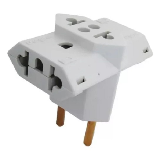 Adaptador Tomada Padrão Novo Antigo Benjamin T