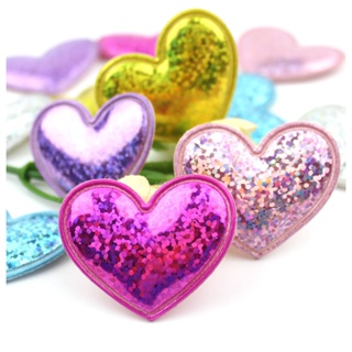 48Pcs 3.5 * 3.8cm Apliques De Couro PU Brilhante Acolchoados Para Cabeleireiro Clipes De Cabelo Acessórios Decoração De Assar em Oferta na Shopee