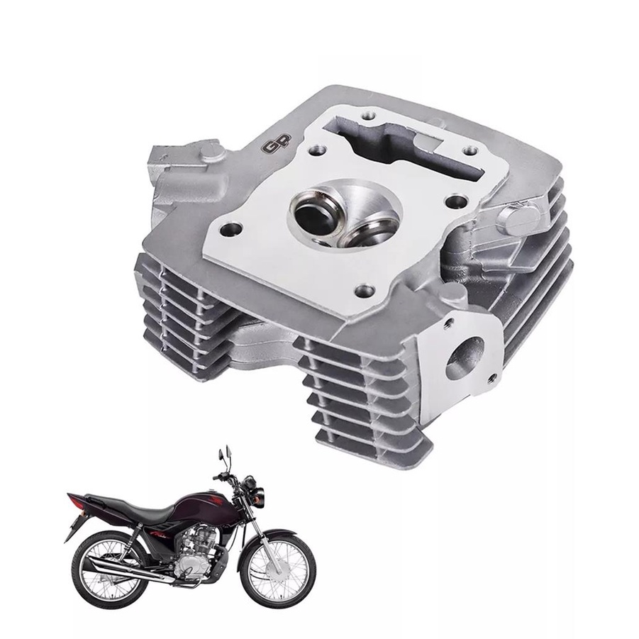 Cabecote Cg Fan 125 2009 2010 2011 2012 2013 2014 2015 Modelo Original em Oferta na Shopee