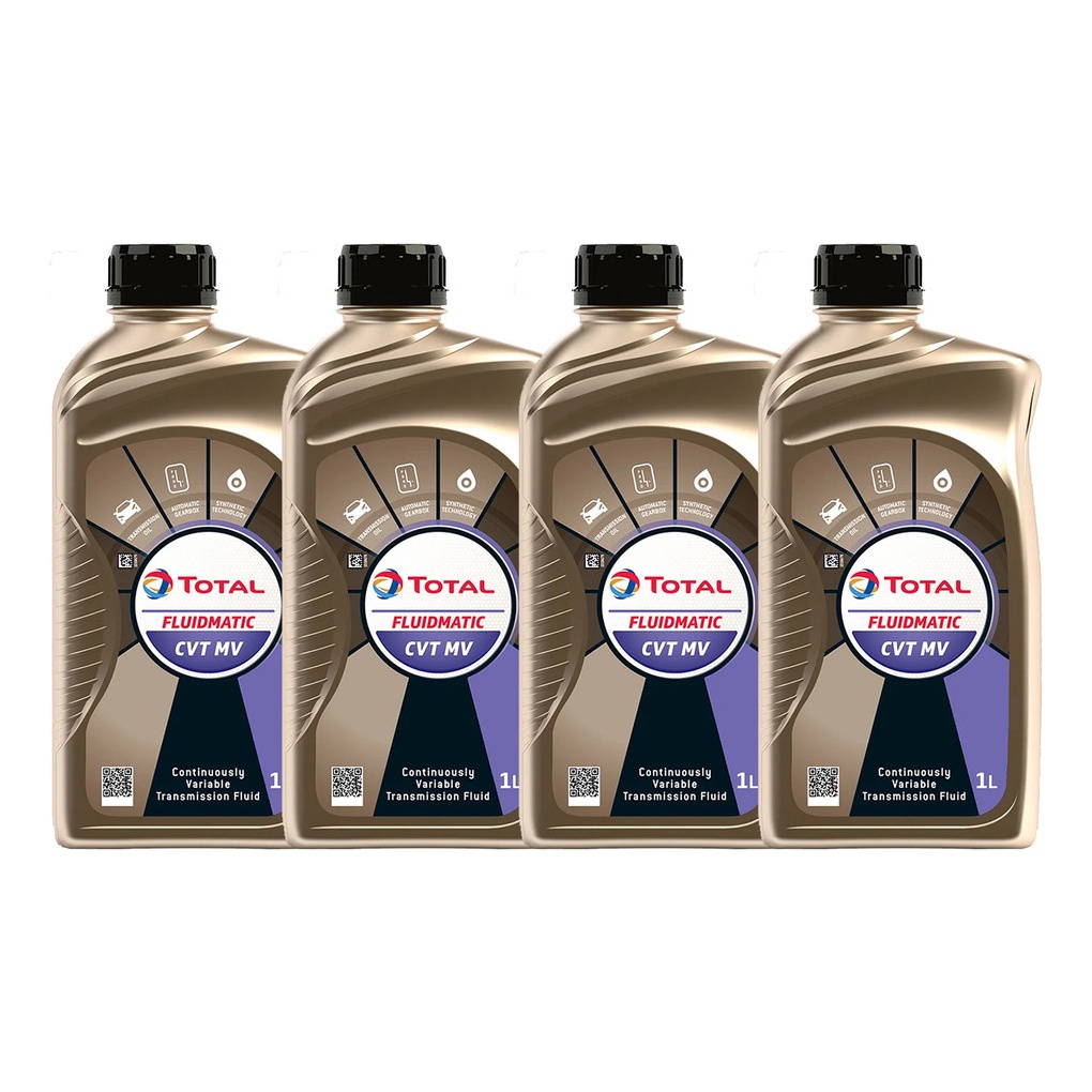 Kit 4 Total fluido de transmissao CVT MV Sintetico