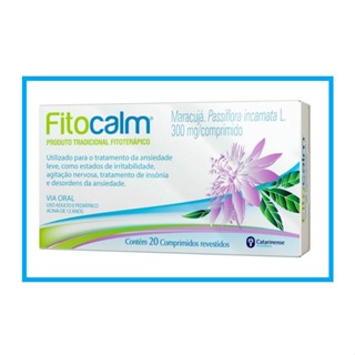 Fitocalm 20 Comprimidos - Catarinense Pharma