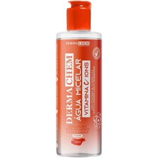 Água Micelar  Demaquilante Com Vitamina C E Ação Clareadora Antioxidante Limpeza De Pele Skincare
