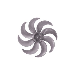 HÉLICE PARA VENTILADOR MALLORY 8 PÁS CINZA MICROMAX