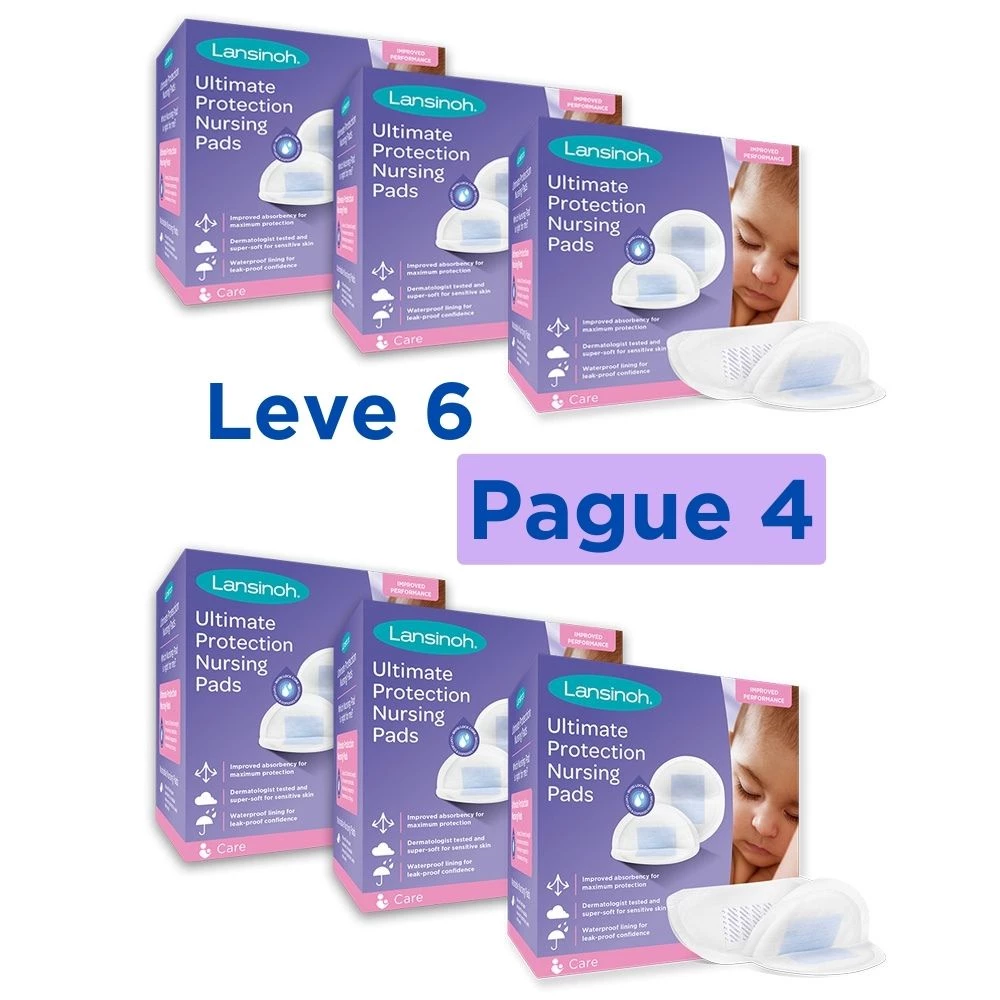 Absorvente Seios Ultimate Protection Lansinoh Leve 6 Pague 4