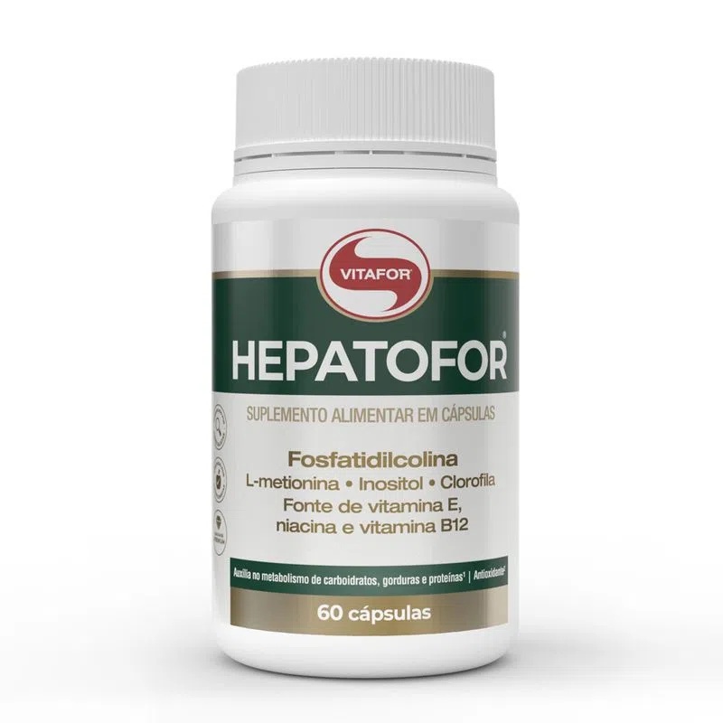 Hepatofor Vitafor (l-metionina E Inositol) 60 Cps - Original