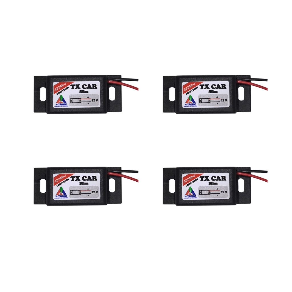 Kit 4 Controle Portão Eletrônico Farol Tx Car Garen, Rcg E Outros 433Mhz - h-tronic