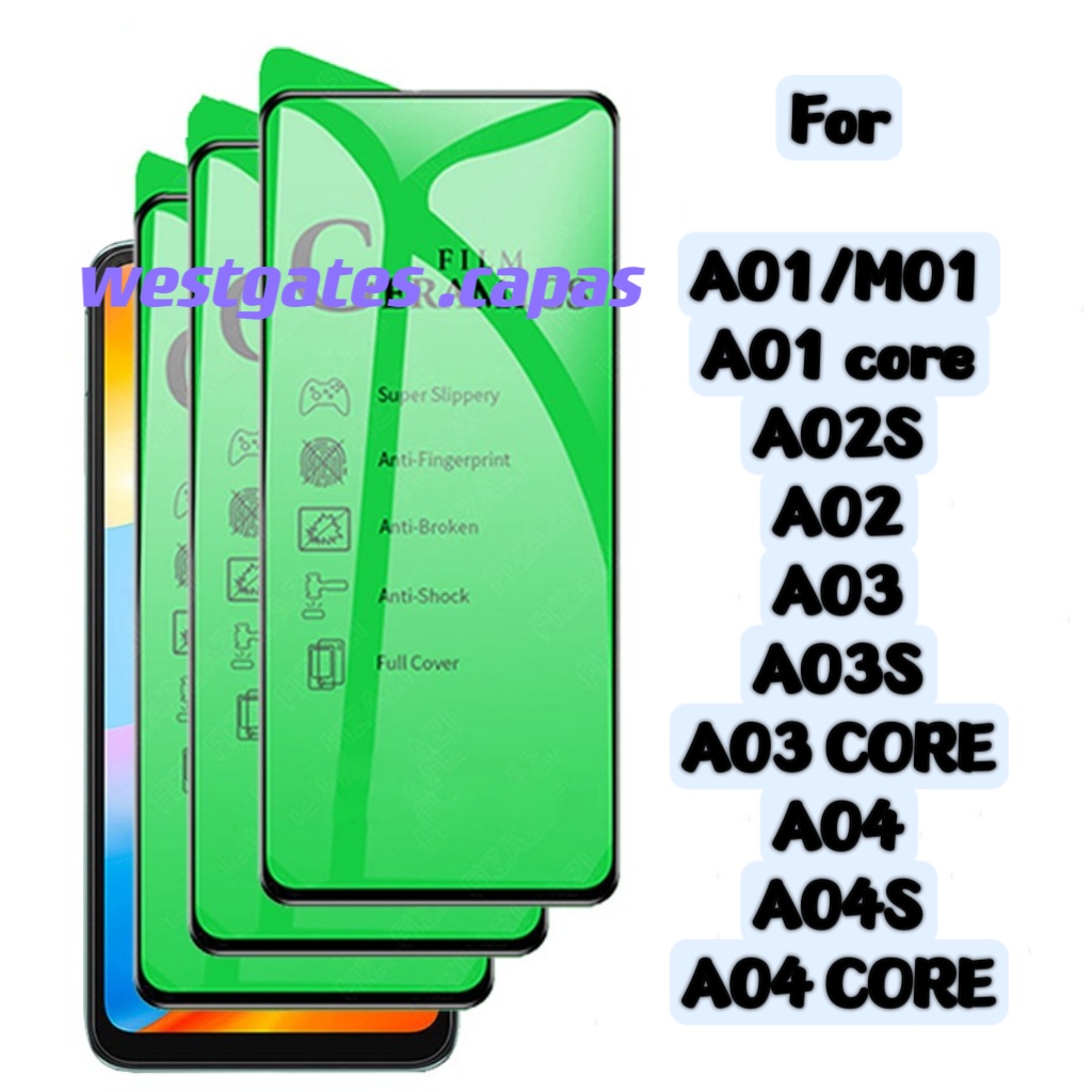 Pelicula 9D Cerâmica Compativel Samsung A01/M01 A01 core A02S A02 A03 A03S A03 CORE A04 A04S A04 CORE