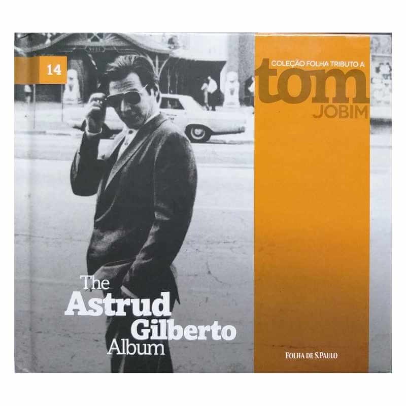 Livro Físico Com CD Coleção Folha Tributo A Tom Jobim Volume 14 The Astrud Gilbert Album