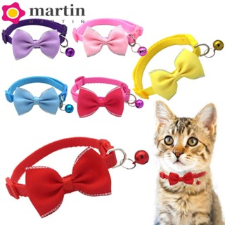 MARTIN Coleira Para Animais De Estimação Fofo Fivela De Segurança Adorável Gravata Cães Pequenos Gatos Decorativos Suprimentos