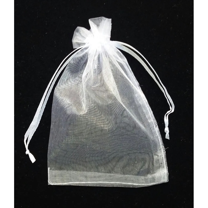 Saquinho de Organza Branco c/10 unidades