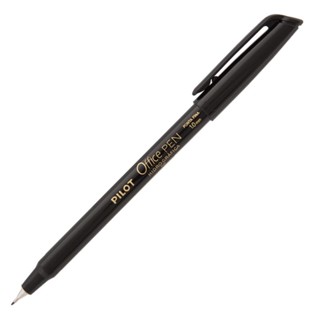 Caneta hidrográfica Office Pen 1.0 preta Pilot