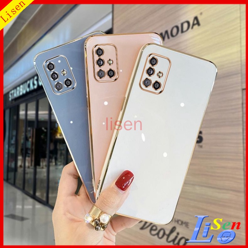 Capinha Samsung A51 A71 A71 M51 A50S A30S A50S A70s A7 2018 A750 A31 Estilo Simples À Prova De Choque ZBB