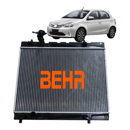 Radiador Toyota Etios 1.3 1.5 2012 2013 2014 2015 2016 2017