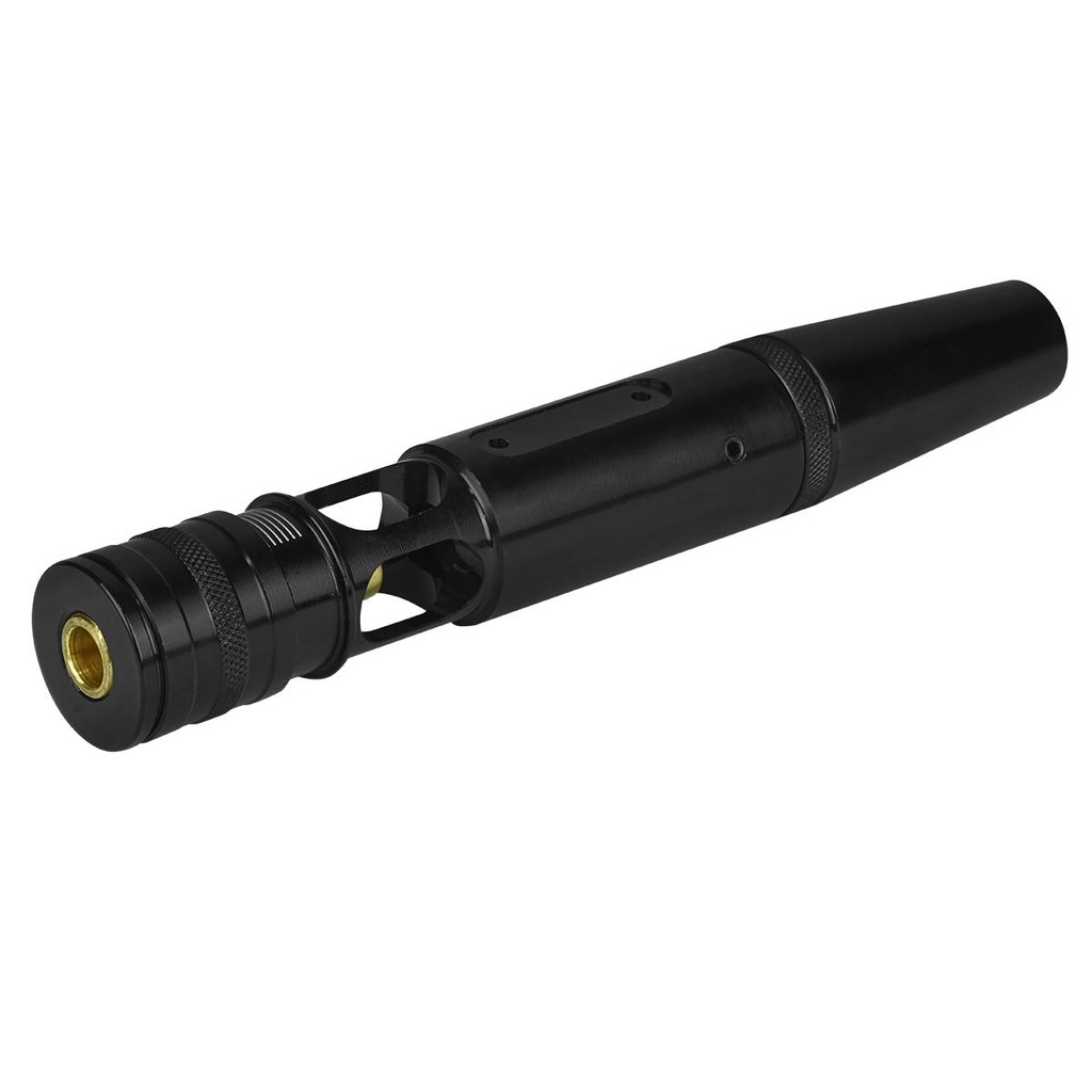 Muzzle brake quickshot air stripper qs pro ajustável 16mm - preto