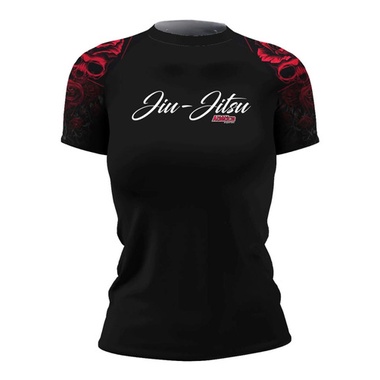 Rash Guard Red Jiu Jitsu Feminina MC Atlética Esportes