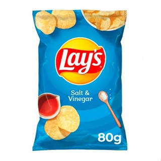 Batata Frita Lisa Lay s Sal e Vinagre Pacote 80 g