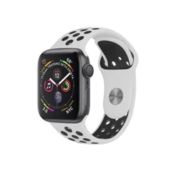 Pulseira para Apple Watch 42 / 44 / 45MM Armor Running - Branco e Preto - Gshield