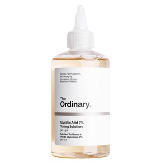 the ordinary O Ácido Glicólico Comum 7 % Solução Tonificante 240ml em Oferta na Shopee