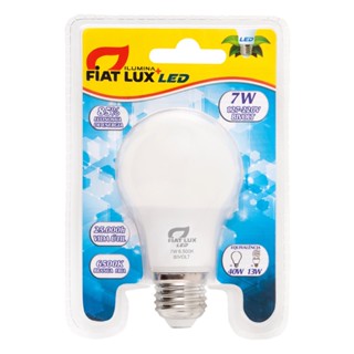Lâmpada LED BiVolt 7 Watts Branca Ilumina Fiat Lux