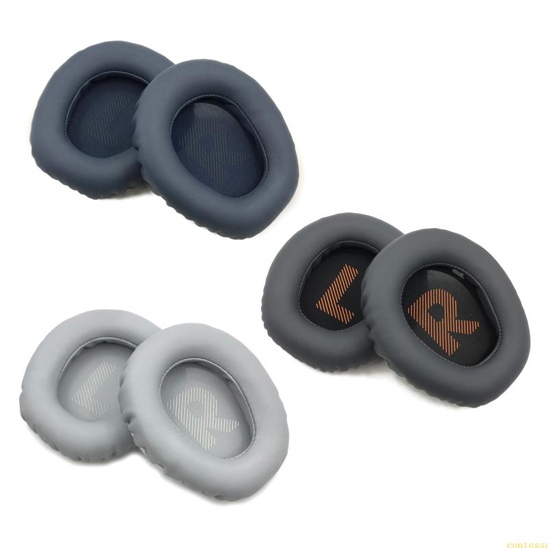 contessa Fit Perfectly Ear Pads Para Jbl QUANTUM-Q100 Copos Redondos De Fones De Ouvido Earmuffs