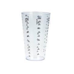 Copo Medidor Em Acrílico Alves Plastic 700 ml