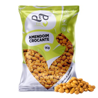 Amendoim Crocante Tradicional - 1Kg - P&P