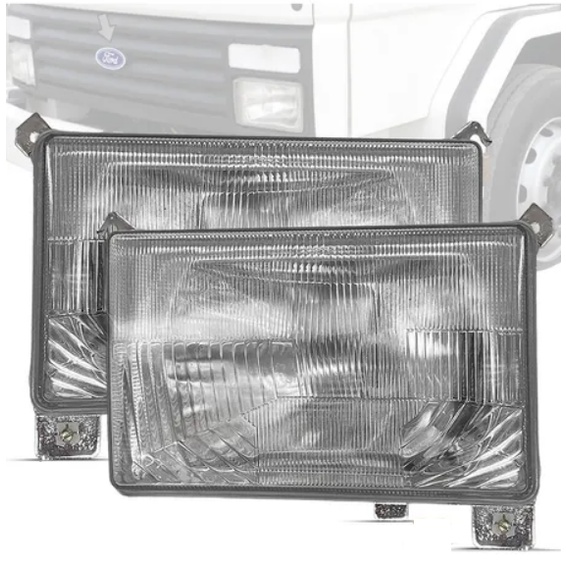 Farol Principal Ford Cargo 1986 87 88 89 90 91 92 93 Á 2000