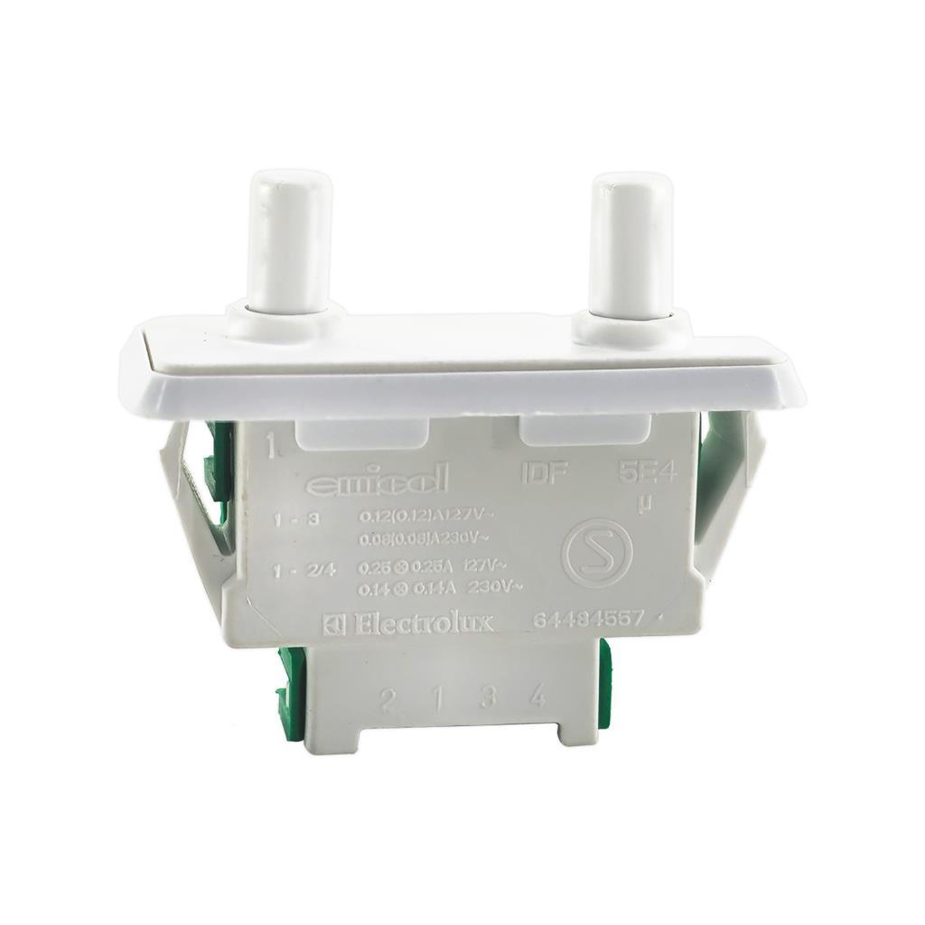 Interruptor Da Porta Para Refrigerador DF34 DF35 DF34R DF34G Original Electrolux 64484557 interruptor portas Geladeira Refrigerador Interruptor Duplo Verde