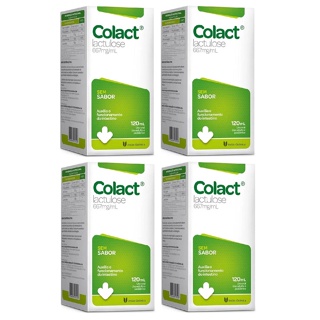 Kit Colact Com 4 Unidades Sem Sabor 120ml Cada em Oferta na Shopee