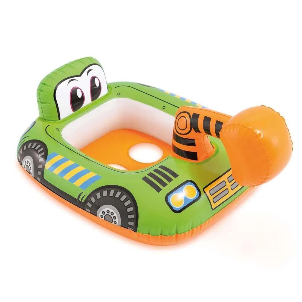Boia Bote Baby Kiddie Escavadeira - Intex em Oferta na Shopee