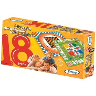 18 Jogos - Diversão para toda a família - Xalingo em Oferta na Shopee