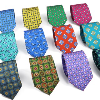 Novidade Gravatas De Seda Para Homens Moda Slim Vintage Floral Casual Festa De Casamento Acessórios De Gravata De Pescoço 7,5cm Largura