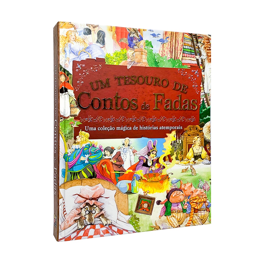 Um Tesouro De Contos De Fadas - Colecao Magica - Livro