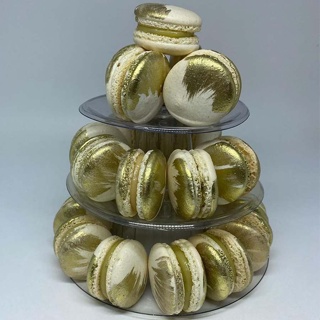 Torre para Macarons 3 Pisos San Felipo Rizzo Confeitaria em Oferta na Shopee