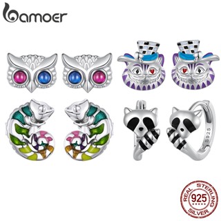 Bamoer 925 Pinos E Fechos De Prata Multicolor Para Animais Presentes De Moda Mulheres