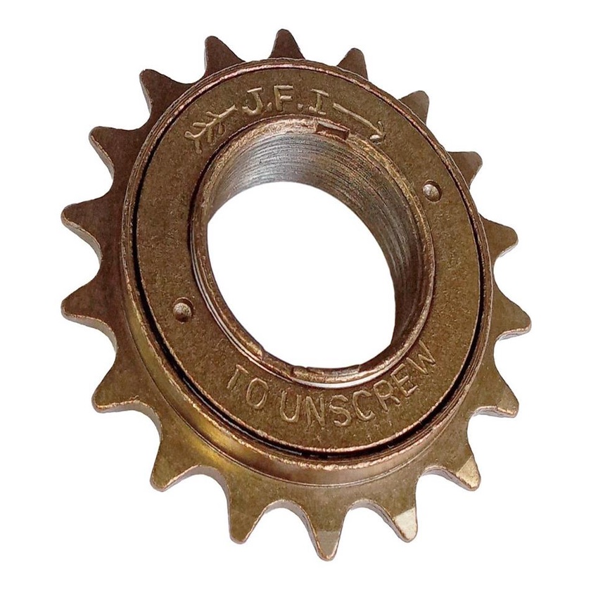 Catraca Roda Livre 18 Dentes Dourada Para Bicicleta em Oferta na Shopee