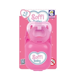 Brinquedo Kit Chupeta e Mamdeira de Boneca Soffi Baby