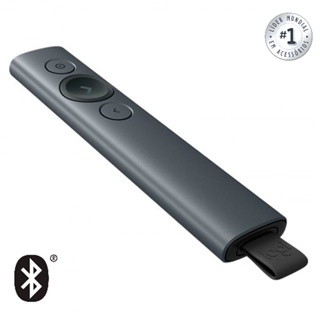 Apresentador multimidia Spotilight sem fio cinza Logitech em Oferta na Shopee