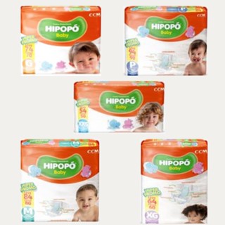 Fralda infantil Hipopo Hiper 1 Pacote