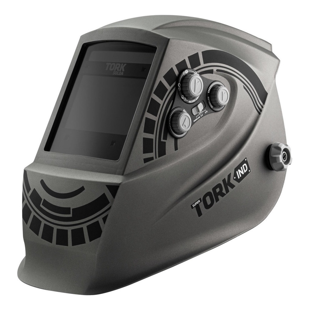 Máscara Capacete de Solda Control Solar Automático 8K Tork