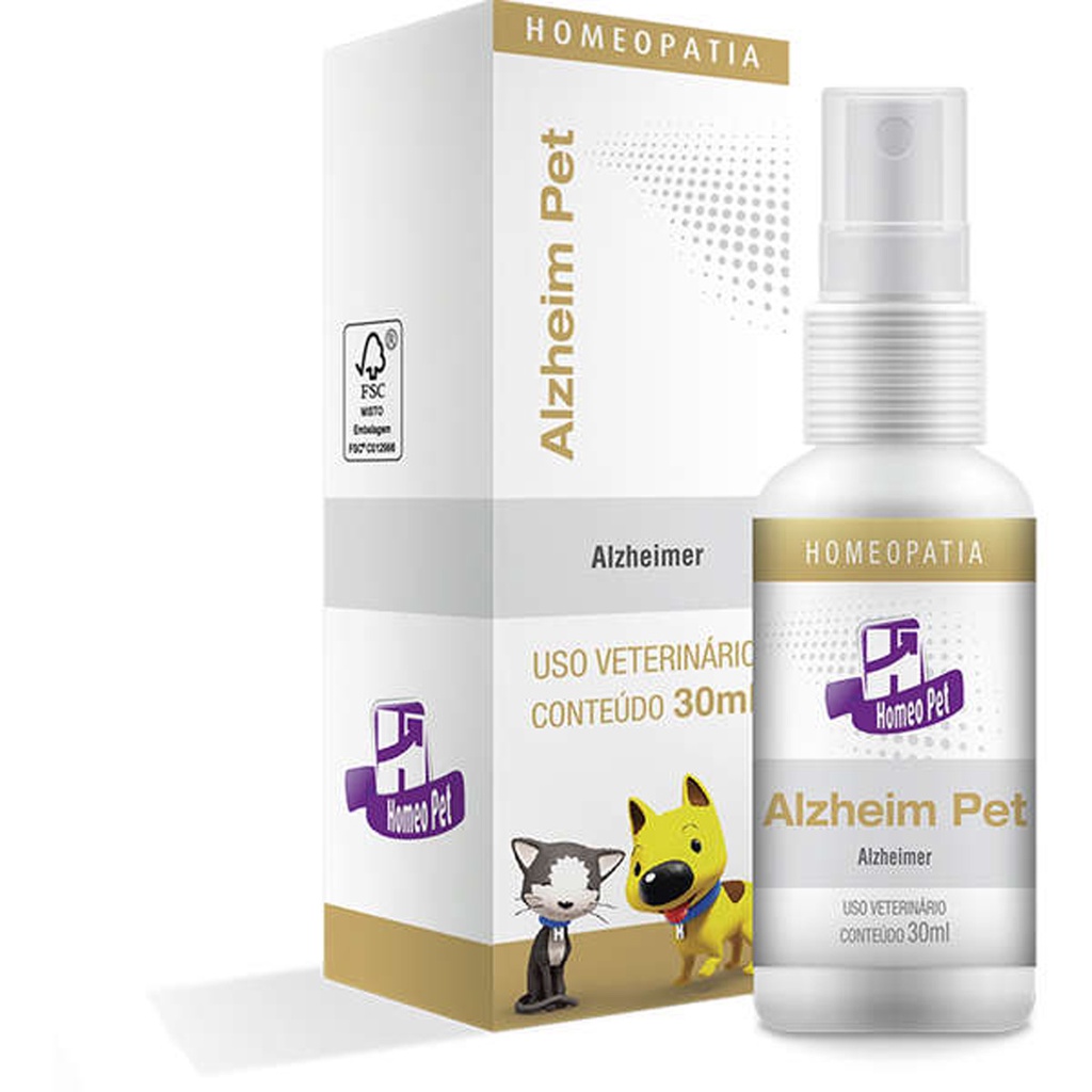 Alzheim Pet Homeopatia Homeo Pet Real H   - 30 mL em Oferta na Shopee