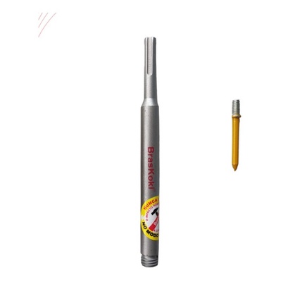 Haste Para Serra Copo Diamantada 150mm Braskoki+ Guia