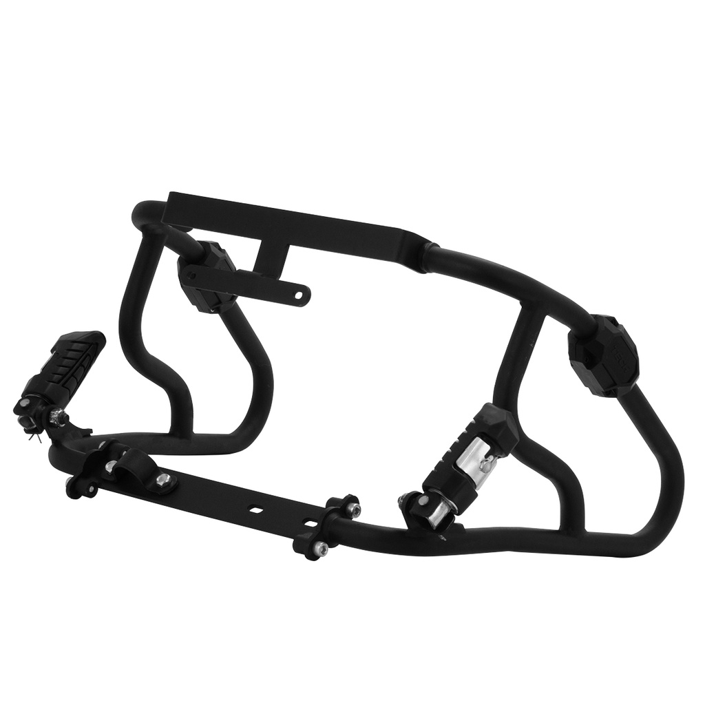 Protetor de Carenagem Pro Tork Armor com Pedaleira Retrátil Para Moto Cb 250 Twister 2015 em Oferta na Shopee