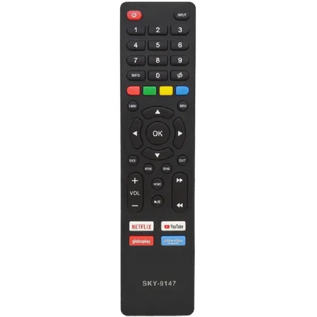Controle Remoto Tv Multilaser Smart Tl012 11 30 Tl035 20 Novo